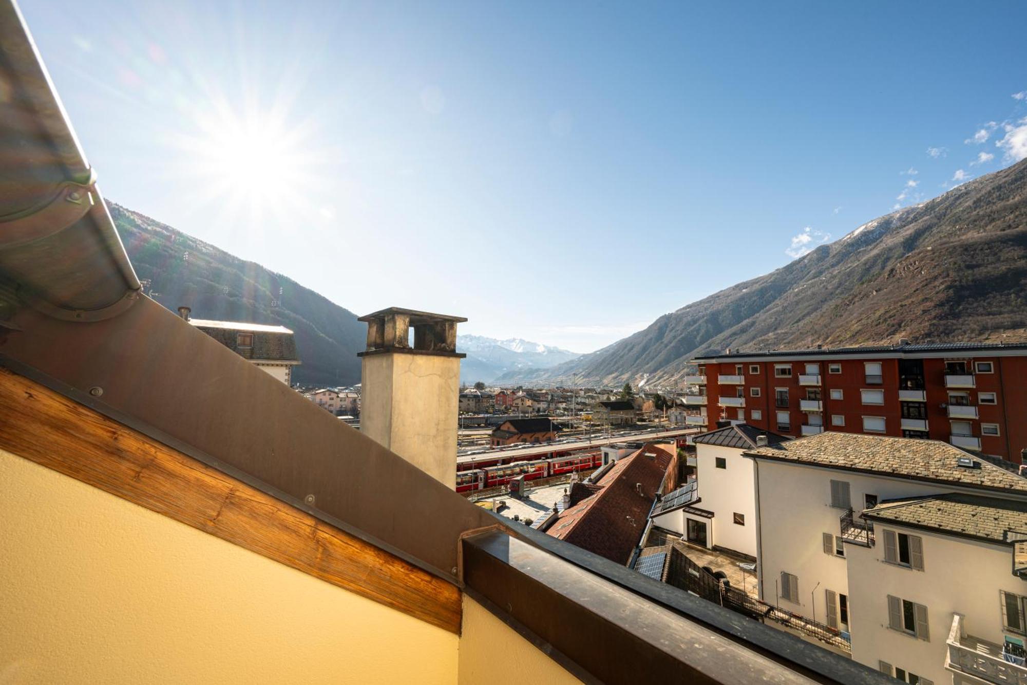 Bernina Express Eco Rooms&Breakfast Tirano Zewnętrze zdjęcie